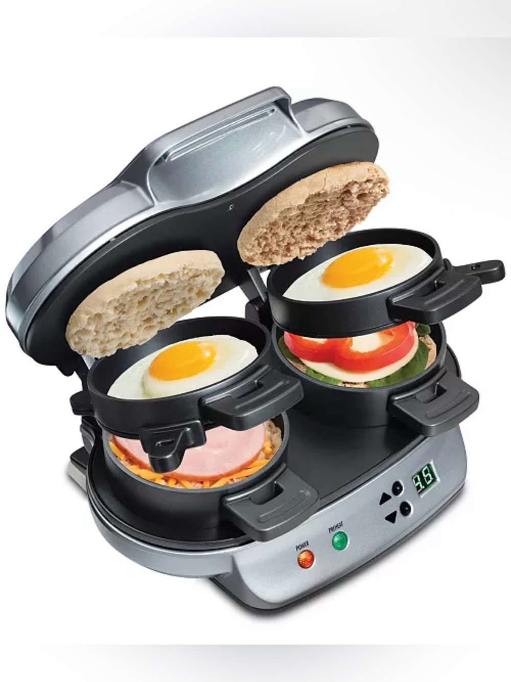 Hamilton Beach Dual Breakfast Sandwich Maker